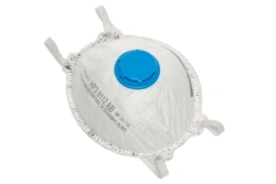 Filtering half-mask for protection against aerosols (with activated carbon layer) with exhalation valve "NRZ-0112AB" (FFP2 NR D)
