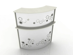 Reception desk, 401-002-5, 1120x650x1160