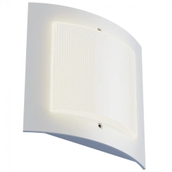 LED luminaire DBP "Intellect-ZhKH", 12W, 1400 Lm, CRI80, with optical-acoustic sensor and duty mode, vandal resistant