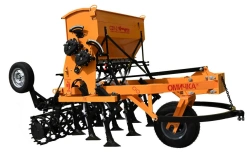 Universal grain stubble drill for strip sowing SZU-2,1D