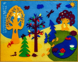Small developmental environment "Purple Forest" (1x1,25 m, carpet)
