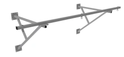 Wall bracket for ropes and poles