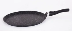 Cast aluminium pita pan 350mm (with non-stick coating) TM Kukmara, with removable Bakelite handle, line "Marble".