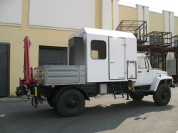 Trucks of modification 4795AF with CMU on the basis of GAZ chassis of modifications 33086, 33088