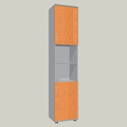 Document cabinet with two open shelves model SHU-6
