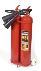 Mobile carbon dioxide fire extinguisher OU-20-VSE-01