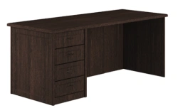 Straight executive desk made of MDF SRP2