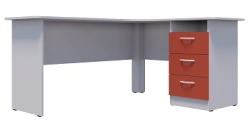 Ergonomic desk with built-in drawer C.P.13.2
