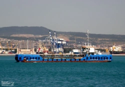 Morskaya self-propelled dredging barge
