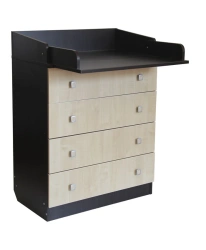 Fairy chest of drawers 1580 wenge maple, article no. 0001041.12