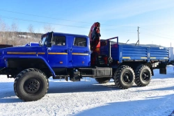 Special cargo truck with CMU produced by INMAN JSC, on URAL 4320-6151-71, 4320-6151-73, 4320-6151-75 chassis; 43203-6; 43203-6