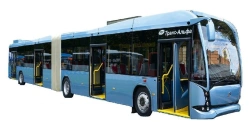 Electric bus of type 6215, modification 6215-0000010-02, commercial name "Orion" (categories M3/I class).