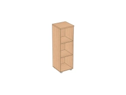 Open, medium, narrow 400*405*1230 mm ApS-4 document cupboard