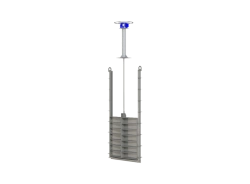 Shield gate Vökker FR-4N-P2-NK 900 x 900