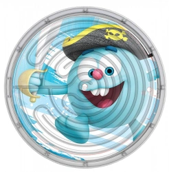 Double-sided "Labyrinth" (Smeshariki: Space Adventure) in blister