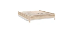 Marta LD.636360.000 Bed body 1200 with lifting mechanism (White/Desira Ash)