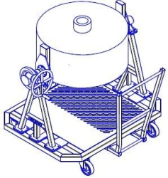 Rotor trolley TG-Spec1 RT-PM