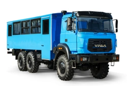 SPTS Ural 3255-3013-59 (Equipment options: YaMZ: 2361; YaMZ clutches; transfer case: URAL)