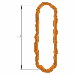 Circular strand ring sling KSK 100,0-10,0/20,0