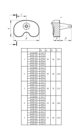 Tibial insert size/thickness: 4/9,5 mm. Item No. 16.04.095