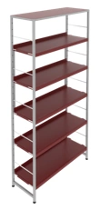 Metal shelving unit 900x300x1752 mm