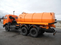 Special, vacuum machine 5686-0000010-22 based on chassis KAMAZ-65115-A5, KAMAZ 65115-50, KAMAZ 65115-RR, KAMAZ 65115-RS