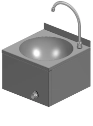 Wall-mounted handwashbasin 400x400x235