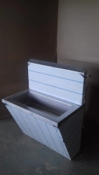 Surgical wall mounted sink XMM-071 "LABROMED-3" according to TU 9451-008-13305037-2008