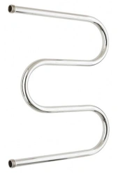 Towel dryer 00004-6050PS "STYLE" M-obr. 600?500 thread-bend 1", Without covering