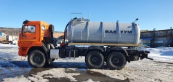 Vacuum tank truck MV, MV-OD, MVS, combined tank truck 4671M2-40 on chassis Kamaz-43118-RS