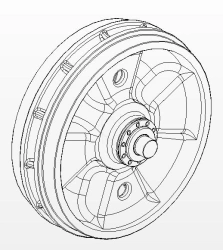 Idler wheel 4001-21-143SB