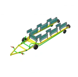 Universal soil tillage machine with ring-spur rollers UPA-KKSH-15