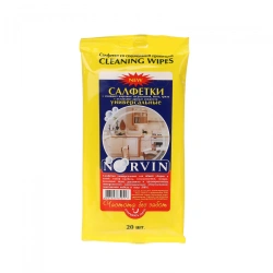 Wet wipes with special impregnation for universal use "Norvin"