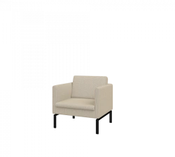 Upholstered armchair "DALIO" series