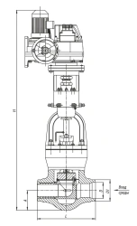 21s-100-3-E Regulating valve