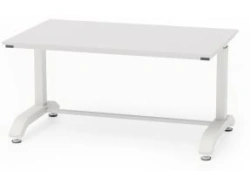 Desk-part with infinitely adjustable height, two-seater, SPPR-2