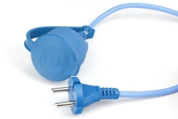 Power supply cable reinforced by plug PVS-VP 2*1,5 S28