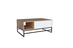 Cologne LD.674040.000 Coffee table (Oak Gold/White )