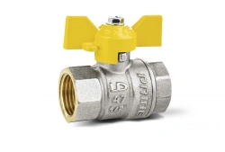 Brass ball valve LD Pride 47.15.B-B.B.GAS