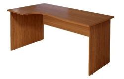 Left curved table CM5 of "Monolith" series