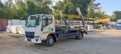 Container refuse truck 67066-SV, modifications 670664-53, with GVW from 5000 to 20000 kg, on KOMPAS chassis, KAMAZ KOMPAS.
