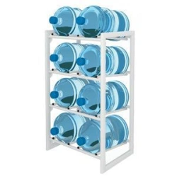 Metal bottle rack 18KG 1100x640x445MM 8 sections