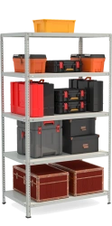 Metal shelf reinforced shelving unit model STF Shelf 1065-1.8