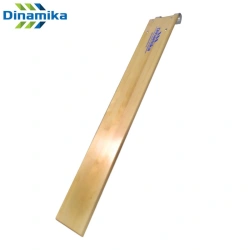 Smooth sloping board mounted on a buffet wall