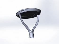 Street lamp housing floor lamp SLHT 1