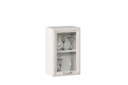 Bianca LD.271330.000 Front door with glass 450 (Oak textured white )