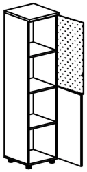 Filing cabinet 4216 "Rhythm" series