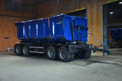 Tipper trailer of Tonar 85795 model with axles of TONAR models: 90422, 90424, 90431