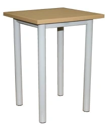 Stool on metal frame