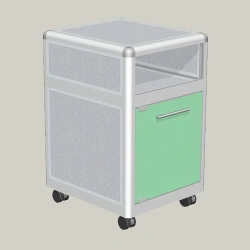 Single-door underbench with niche model LTP-3